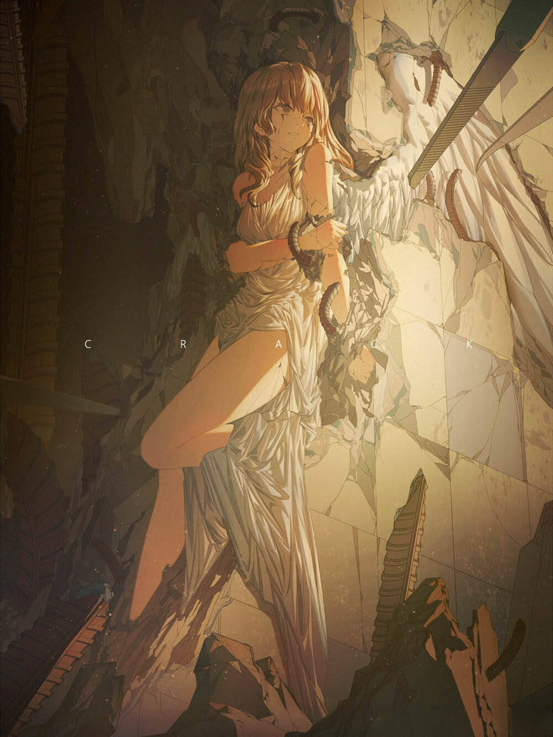 历史系业余画师的空灵意境插画,美到窒息!_miv