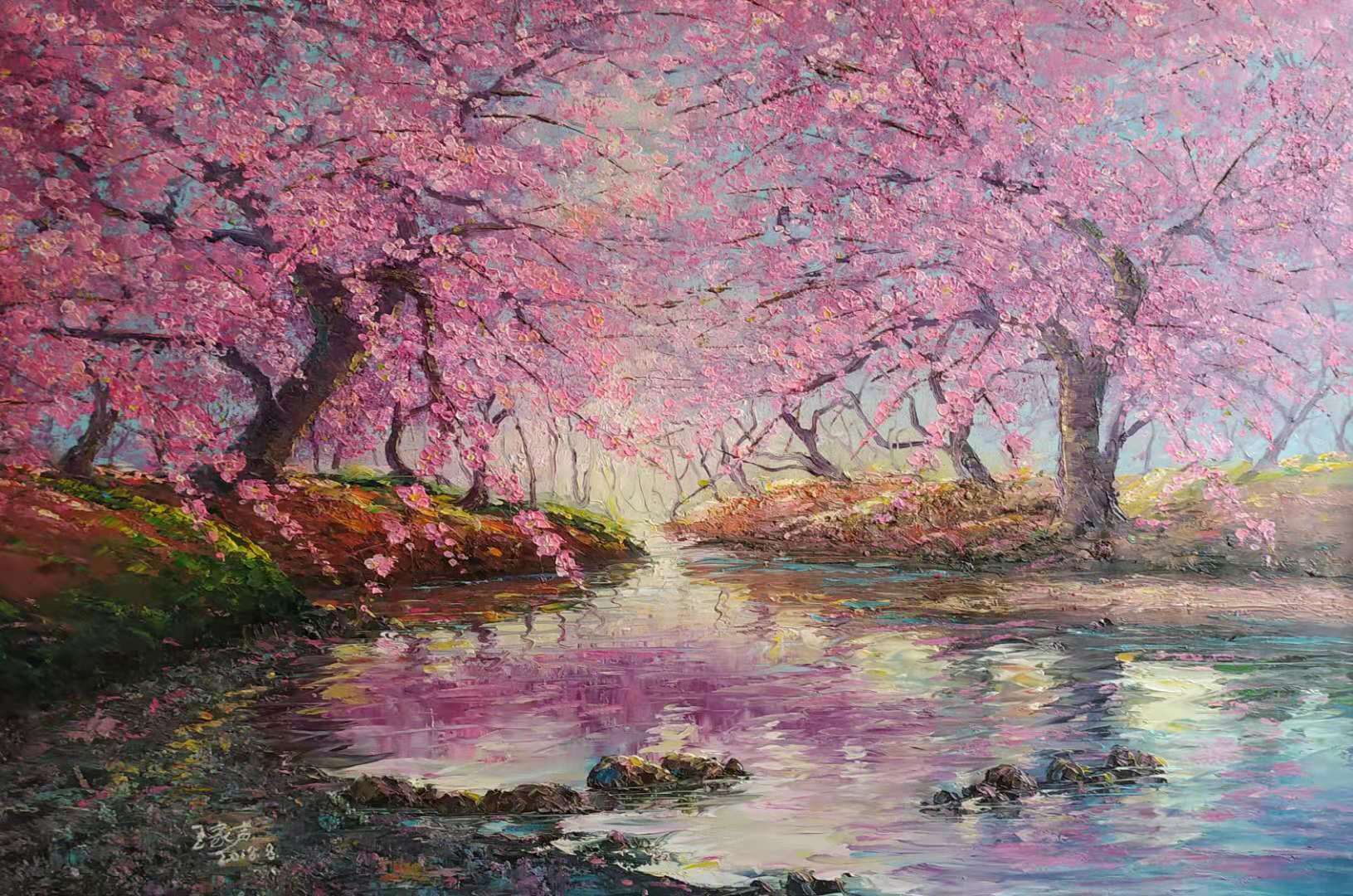 大气恢宏博采众长职业油画家王家声作品欣赏