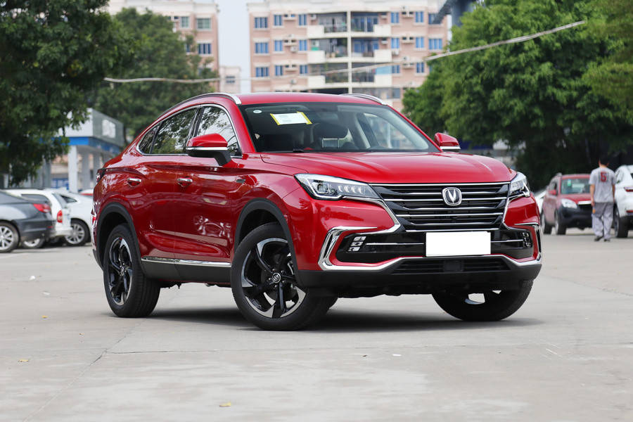 最美长安suv13万就配360nm进口8at溜背造型是年轻人的菜