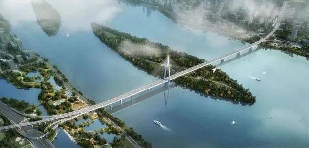 湘江之上将再添一座大桥，有望成长沙一座新地标建筑
