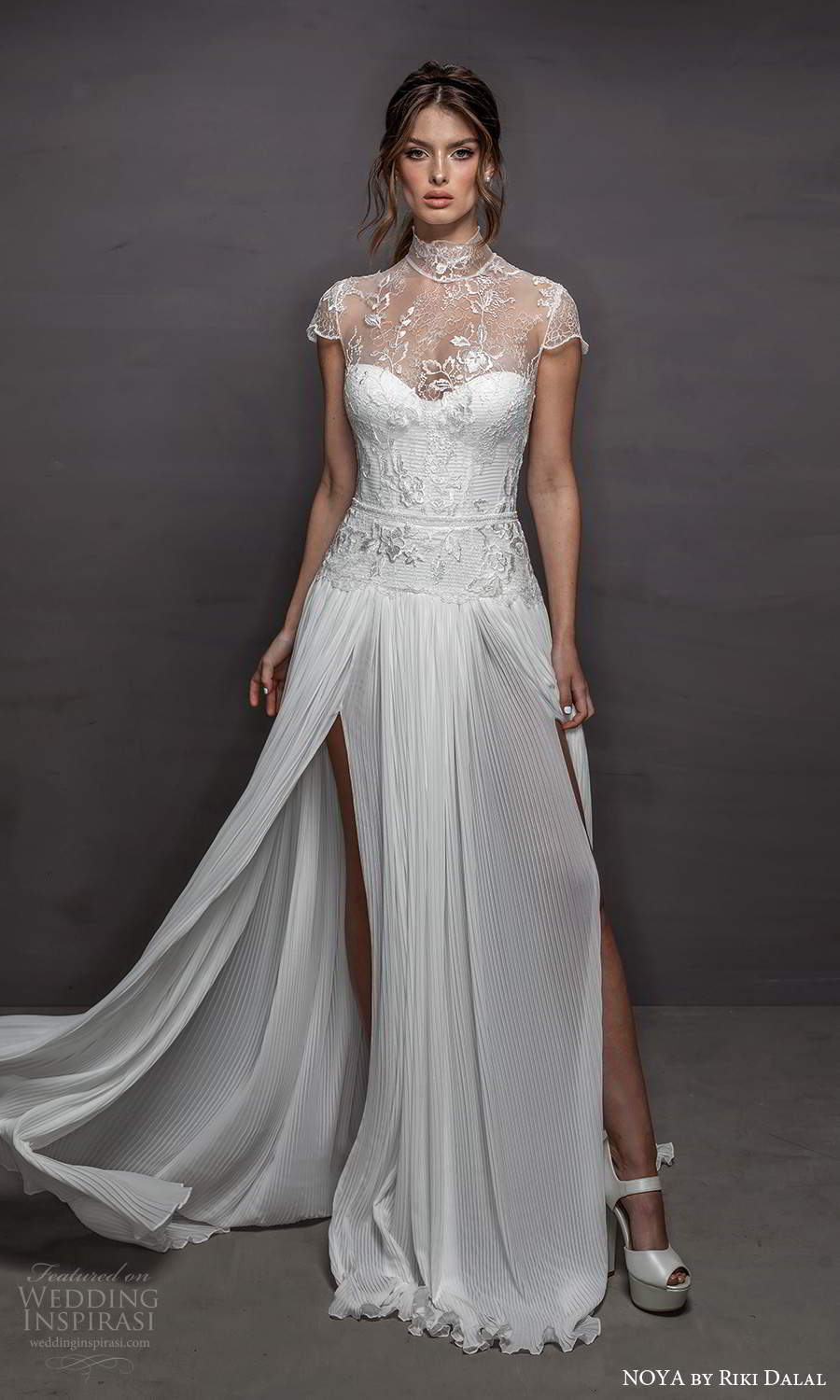 noya by riki dalal 2021 "metropolitan"婚纱系列 大胆摇滚新娘风格