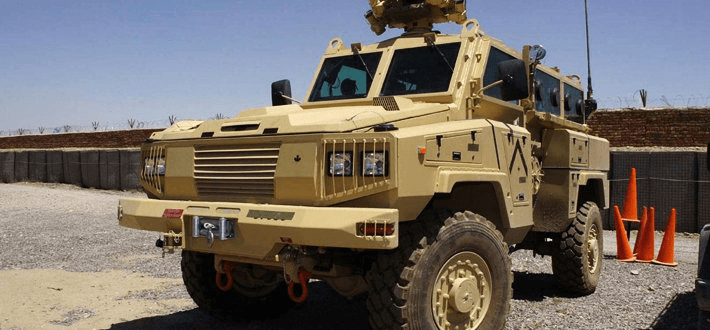 这款装甲车就是由南非阿尔维斯omc公司研制的rg-31"林羚"防雷车.