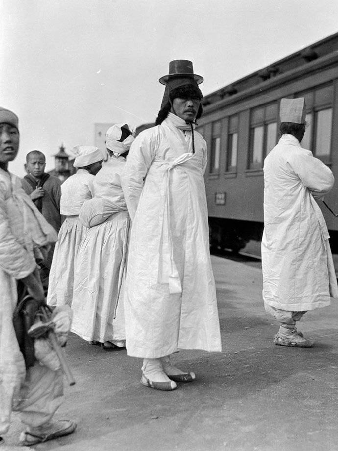 历史老照片1917年至1919年日据时代的朝鲜