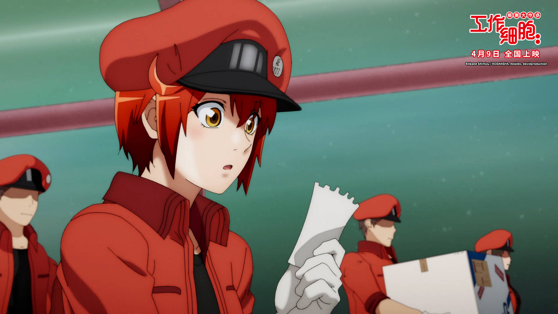 电影版工作细胞细胞大作战曝内地定档预告4月9日高萌上演身体保卫战