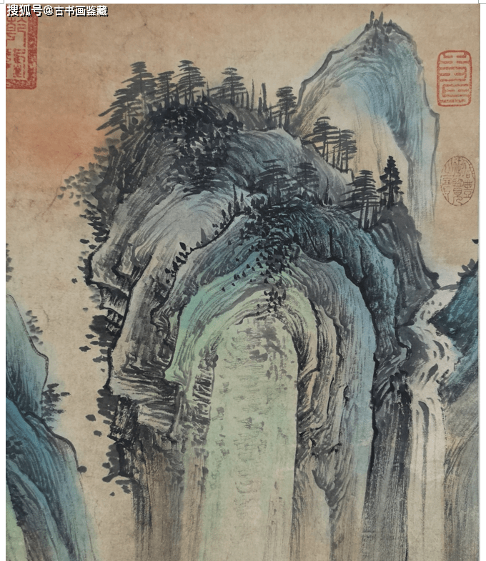 明代 唐寅 秋壑赏枫图 (中堂)