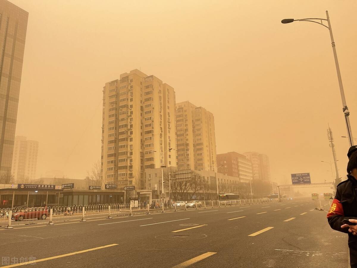 北京沙尘暴 老照片图片