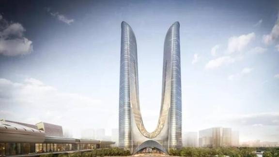 40亿投资杭州建高楼，高度将超300米，网友：造型很“杭州”