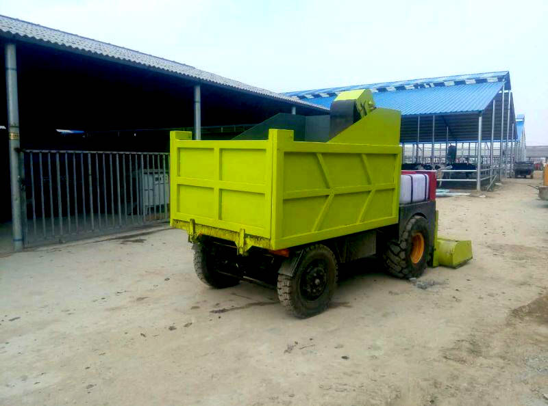养殖场小型清粪车效果怎么样牛舍清粪车有哪些型号