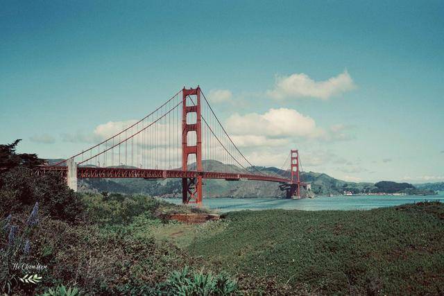 疫情前的旧金山，看世界最著名的大桥之一，雄伟壮阔却是自杀圣地