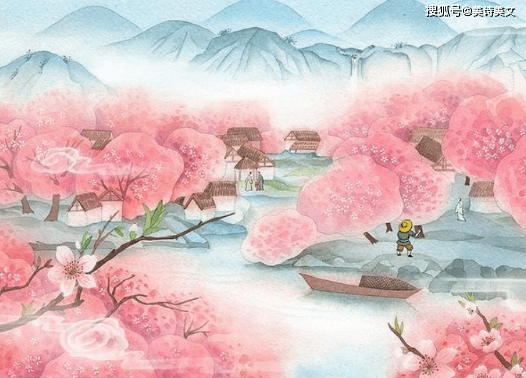 初中生学 桃花源记 提个问题难住了老师 难道此文另有玄机 陶渊明