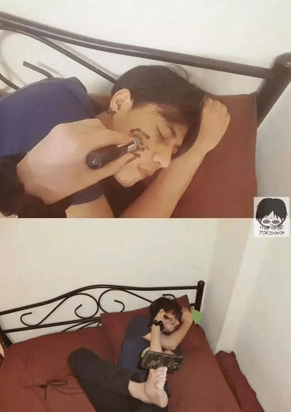 原创
每日一笑:只要心中有海,到哪里都是海滩呢