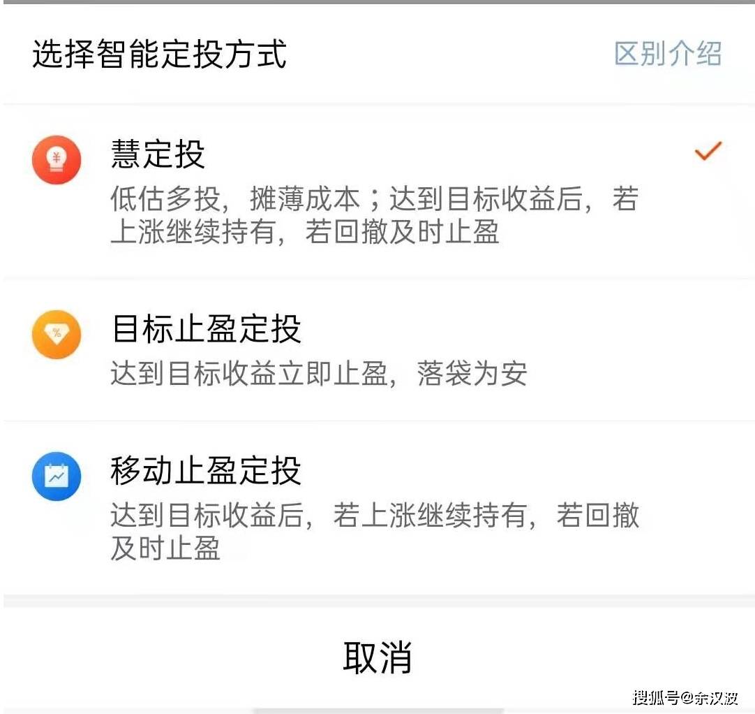基金定投止盈策略：慧定投、目标止盈和移动止盈，及附加条件止盈_搜狐网