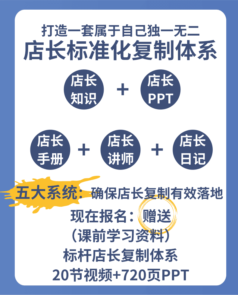 服装店长管理手册：服装店长培训课程与店铺运营管理手册（标杆营销商学院）_销售