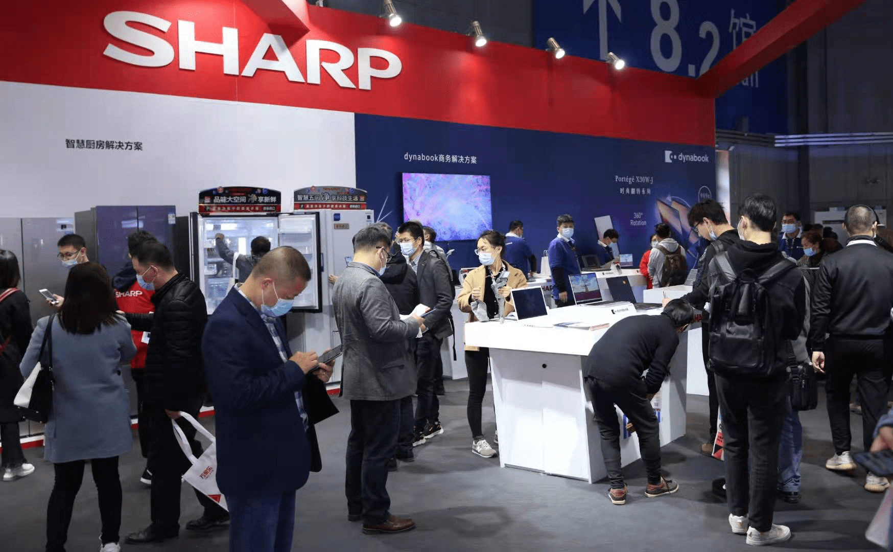 携多款明星产品亮相AWE 夏普诠释非凡智能新体验-家电圈官网