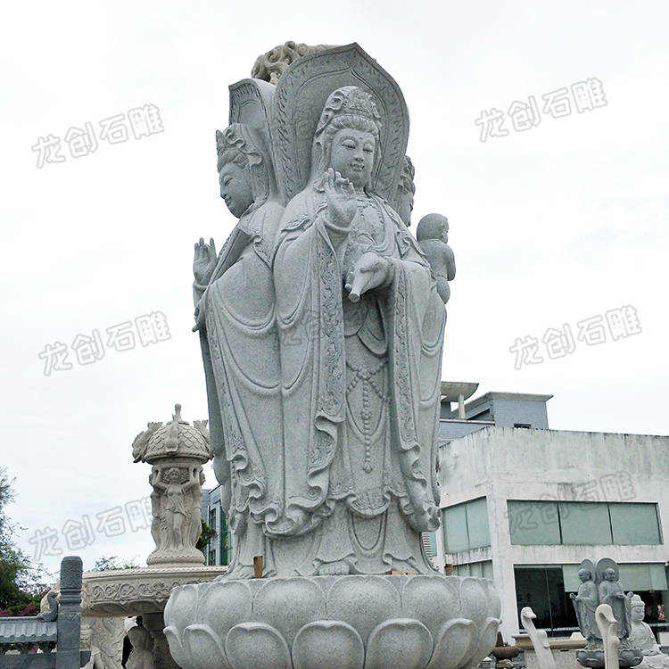 寺庙大型石雕观音菩萨像及观音石雕像有什么意义