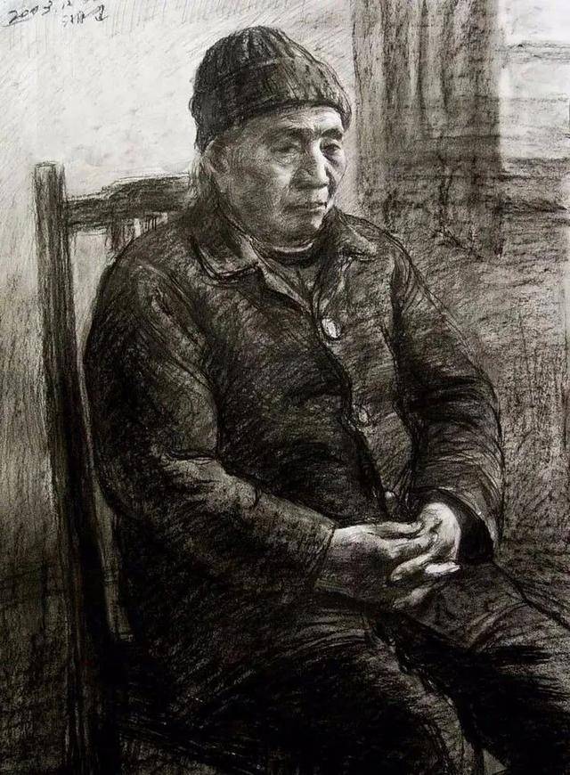 湖南师大美术学院教授博士生导师曲湘建素描作品欣赏