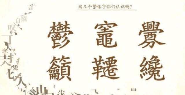 繁体字正统 简体字劣等 繁简同根生 相煎何太急 汉字