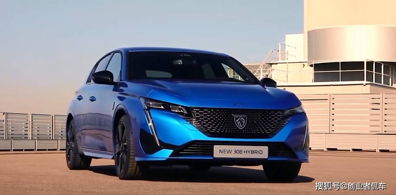 2022标致新一代308即将发布,盾牌logo配大獠牙,飞船式内饰帅掉渣_手机