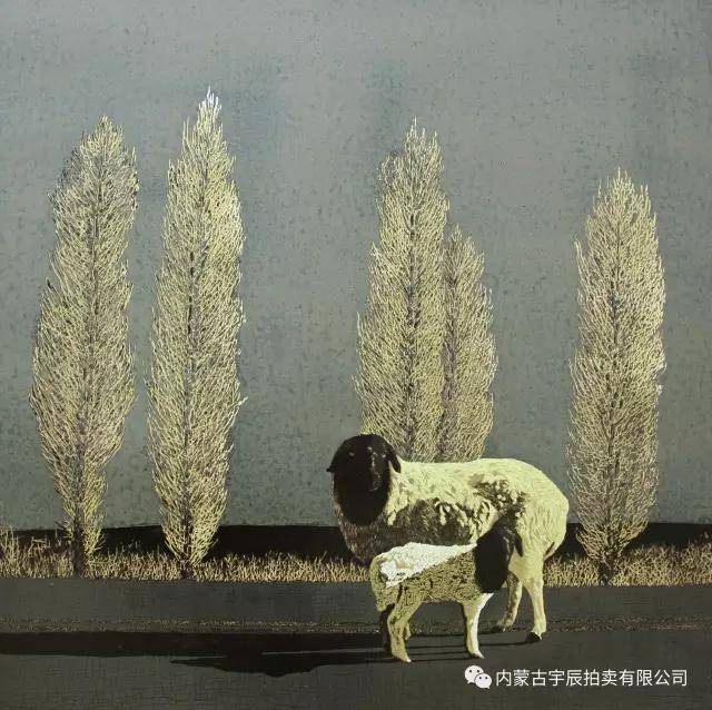 作品鉴赏回梦巢库伦画家胡日查内蒙古