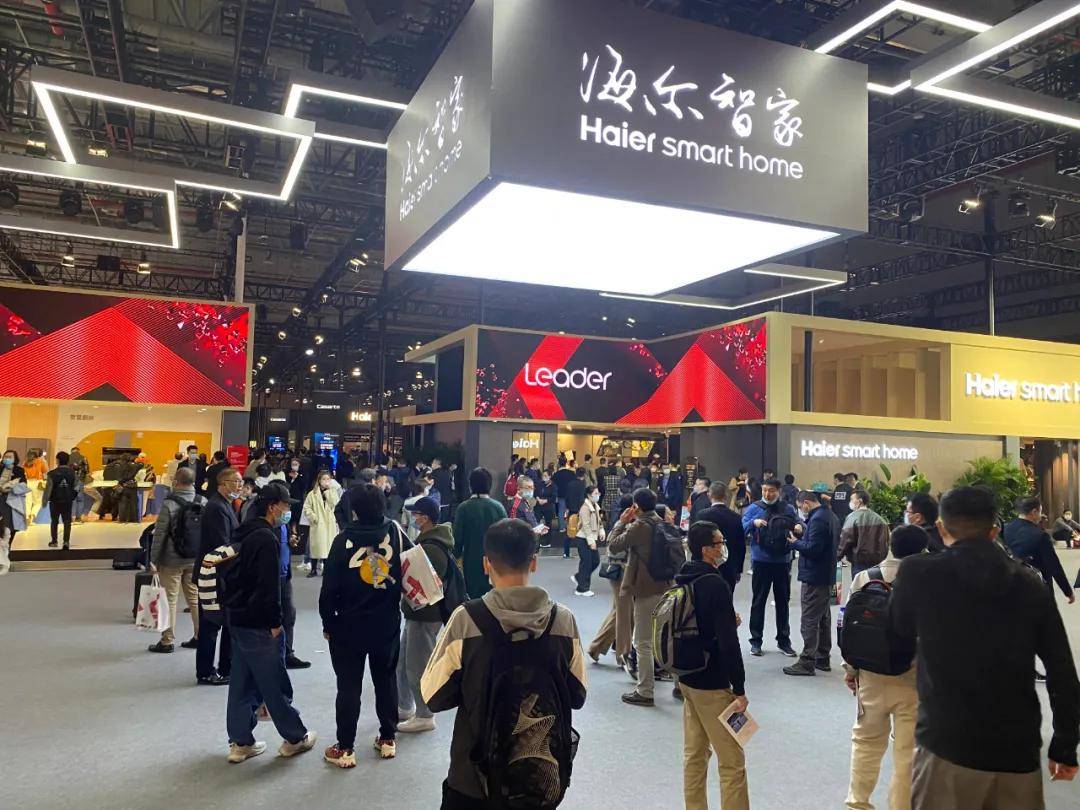 本次展会我们首次与海尔集团三翼鸟合作,以融入智能家居卫浴场景保障