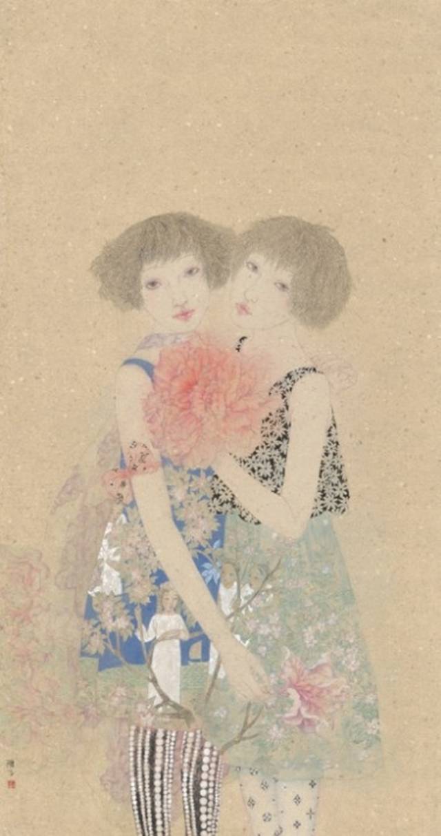 优画网驻站艺术家陈子作品欣赏