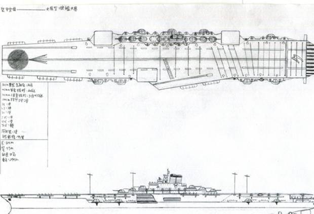 短命的大凤号航空母舰 原本优秀的设计 却成为了自身的催命符 装甲