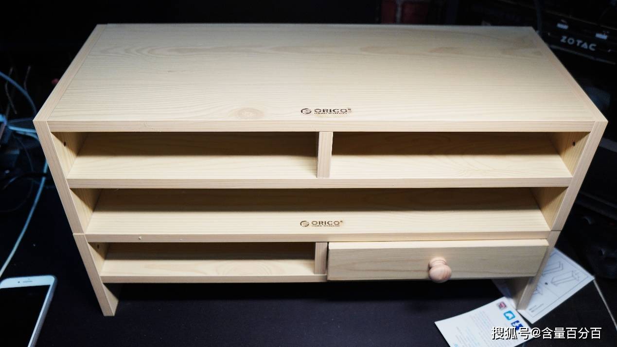 原创桌面改变计划跟风购买两个显示器增高架