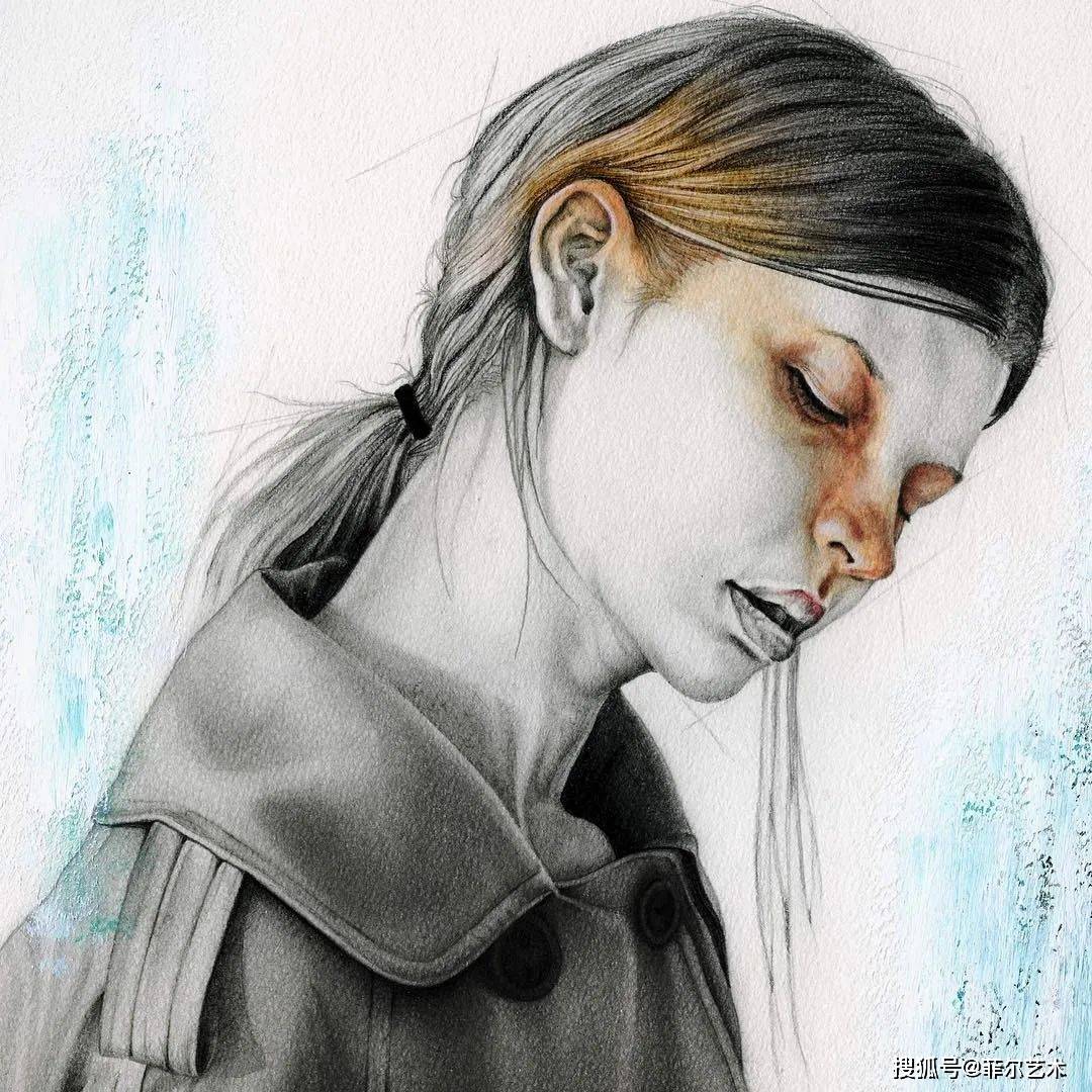 大神的素描,画的就是感觉!