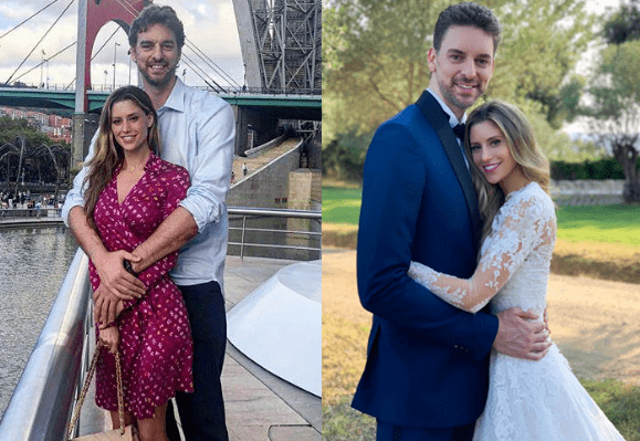 加索尔娇妻有多美?颜值超瓦妮莎,鼓励丈夫照顾科比遗孀_西尔维娅