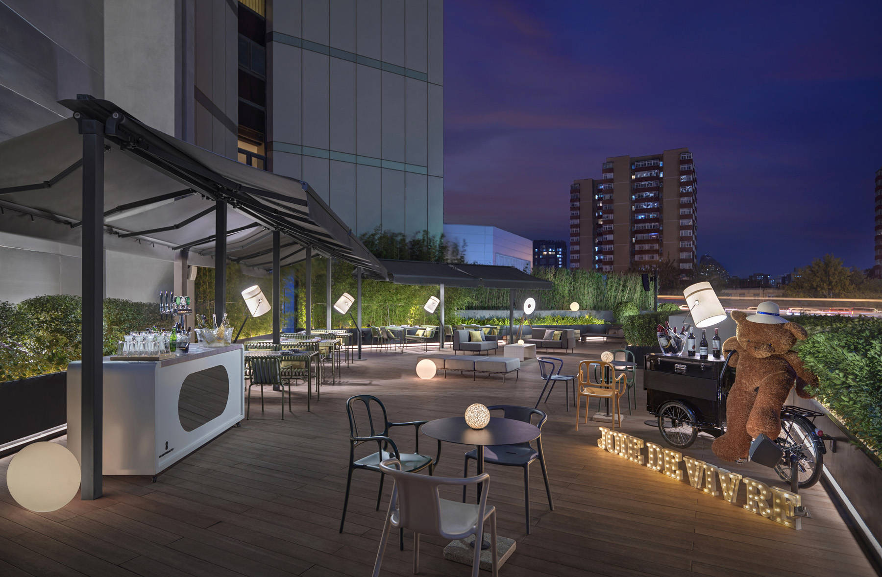 首北兆龙饭店4月9日阳光露台重启与你不见不散