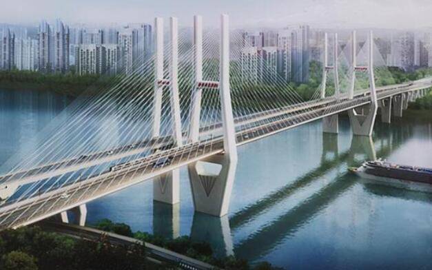 工程师们又将“秀”技术！重庆建一座长江大桥，采用非对称布局