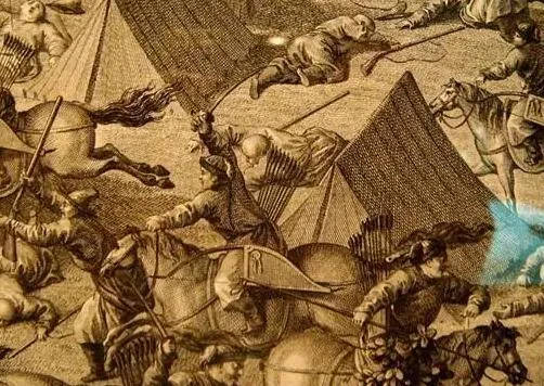 上图_ 索伦部将士奋勇杀敌索伦兵战斗力保持的原因与满洲,蒙古,汉军