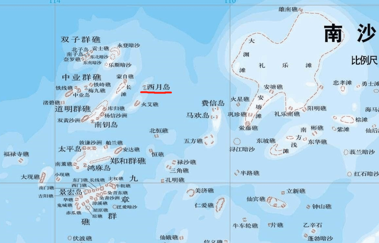 南沙西月岛战略价值有多大，扼守重要水道，毗邻油气富集区