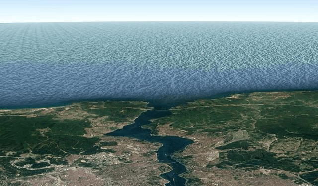 土耳其海峡：若在此修建800米宽堤坝，可以造出世界第一大湖