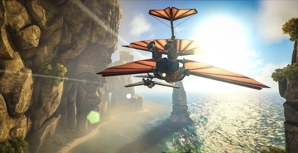 Steam沙盒游戏推荐，《ATLAS》飞行器勇敢的玩家才能驾驭