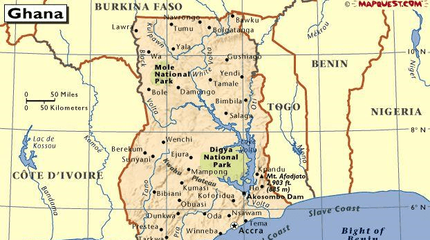 位于西非的这座水库，面积是丹江口的八倍，占国家总面积的3.6%