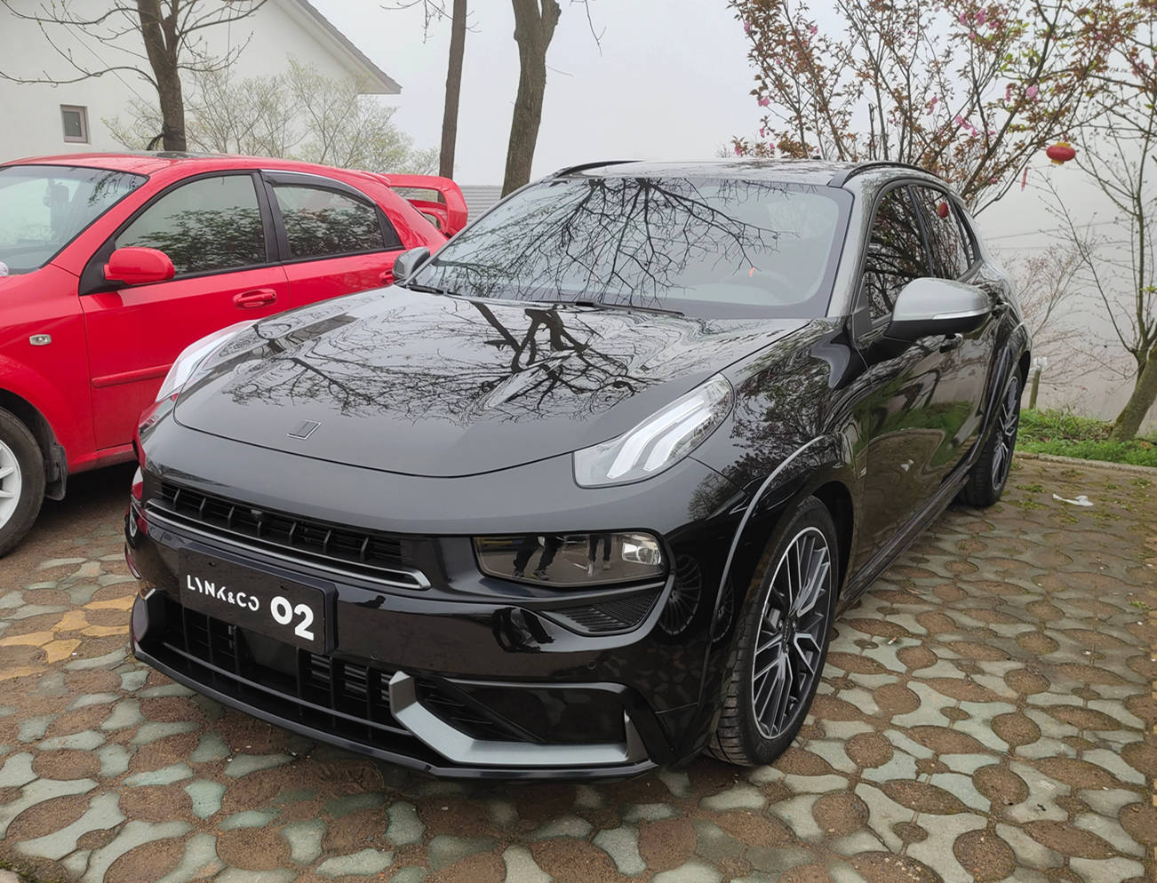 领克02hatchback实车曝光外观性能感十足