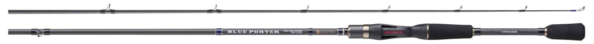 Ares 万能鲈鱼竿 Blue Porter Vesta Bass 手把