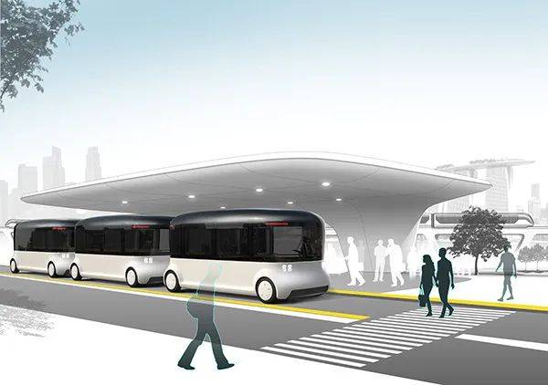 新易公共交通设计作品集分享城市公交车设想这才是未来发展的王道