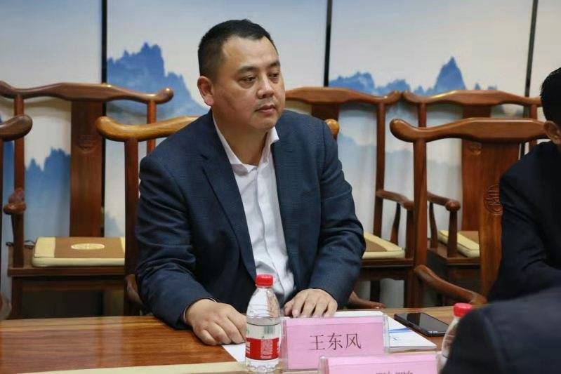 中国宿迁商务产业园区管委会蔡树率队到我司考察