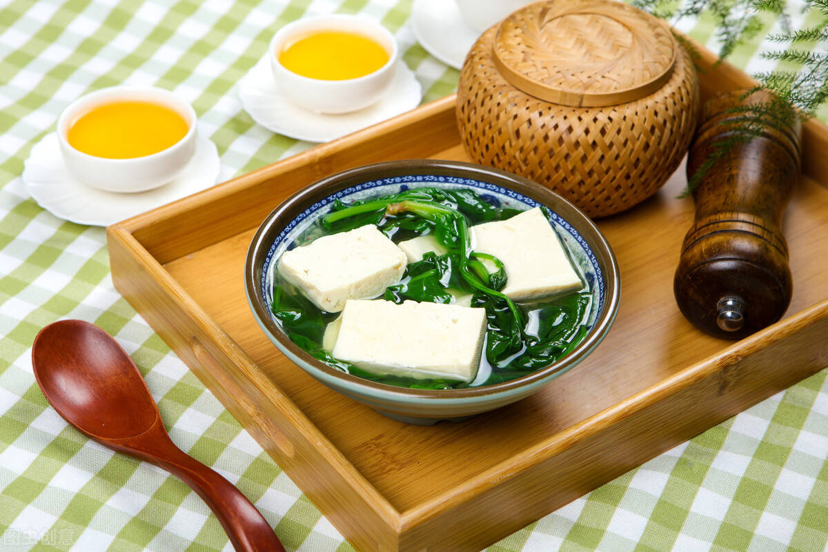 【食譜】菠菜豆腐清湯:www.ytower.com.tw