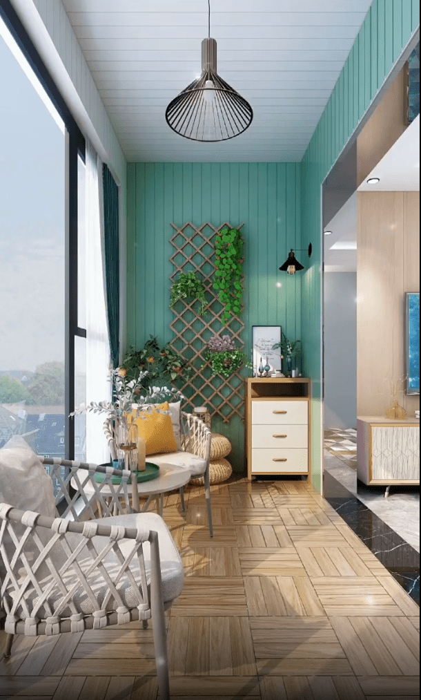 几平米小阳台改造可以自己diy改造的花园阳台惊艳到我了