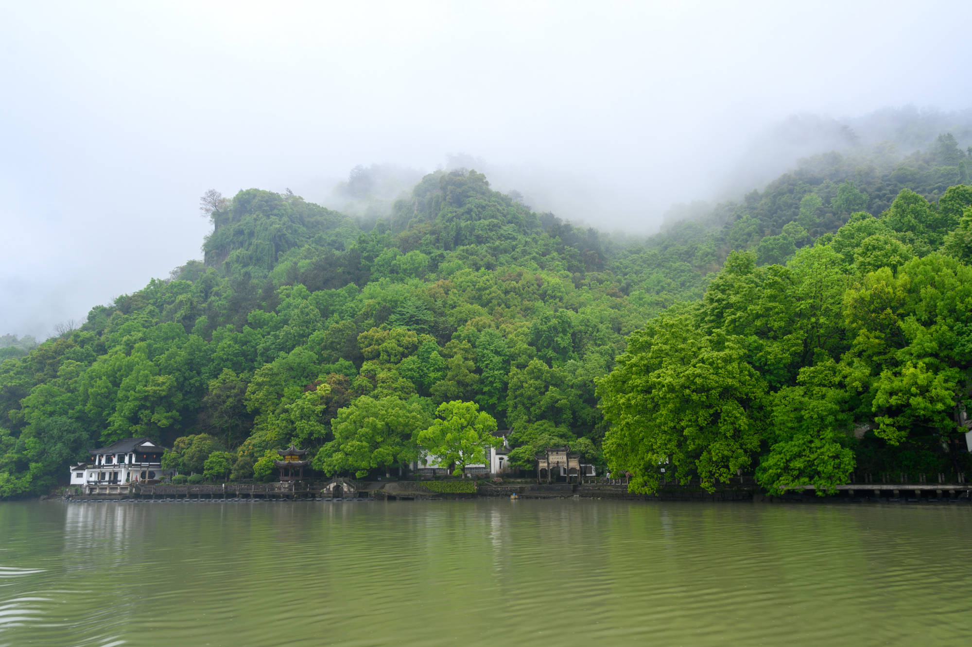 原创桐庐严子陵钓台富春江上山水风光的精华邓超孙俪也曾来此游玩