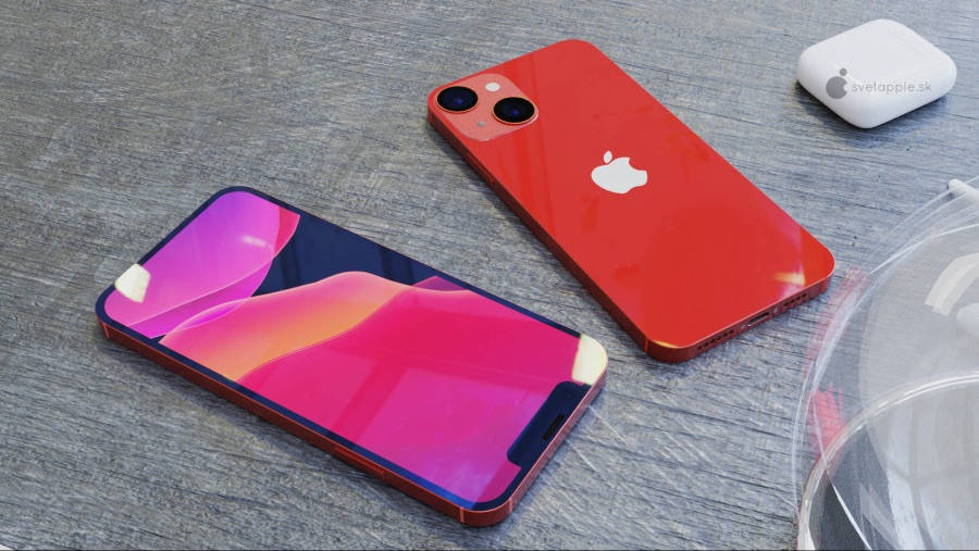 系列|awsl，iPhone 13系列高清渲染图：大眼睛对角双摄