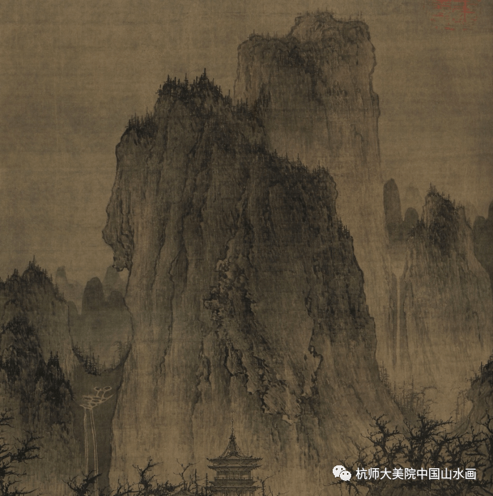 北宋李成《晴峦萧寺图》_搜狐网