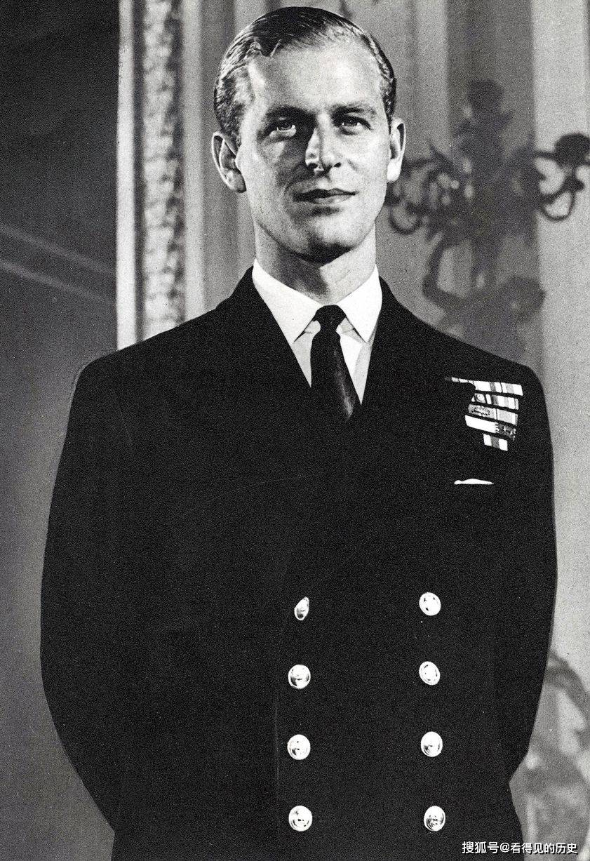 原创老照片那个帅气的英国菲利普亲王真的是贼帅