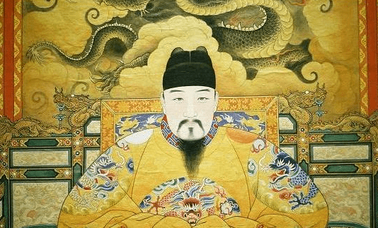 明孝宗画像