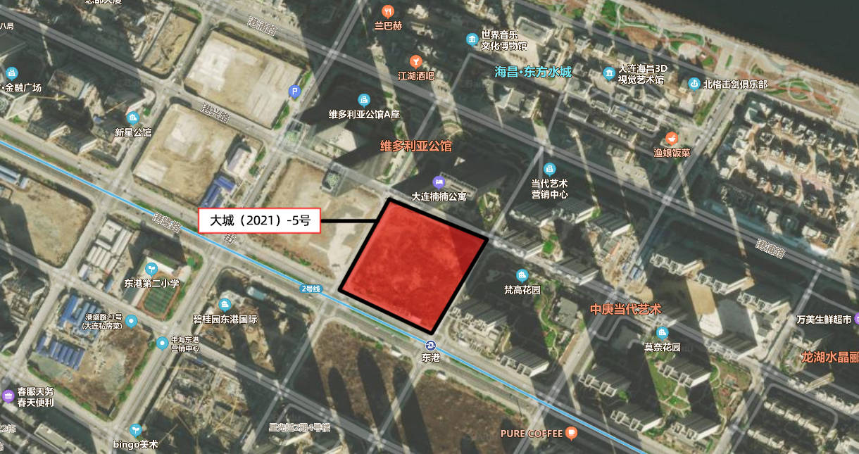 土拍快报:旭辉,中融慧邦联合竞得东港d18地块 规划用途含公寓_大连市