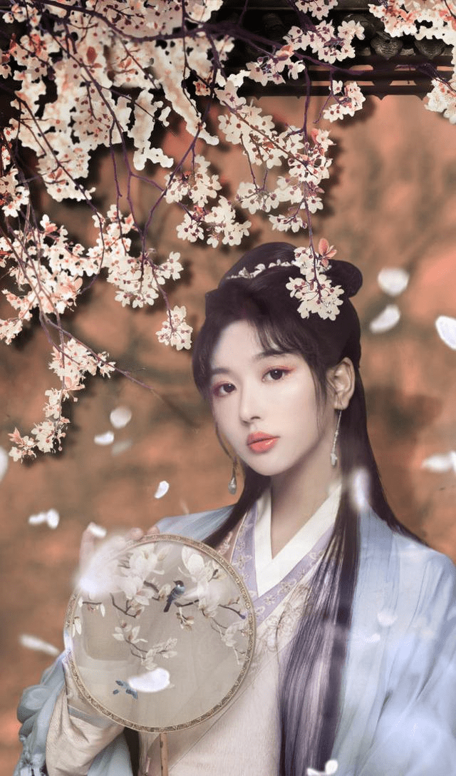 孔雪儿对着镜头拍照没有任何美颜的镜头暴露了真实的颜值