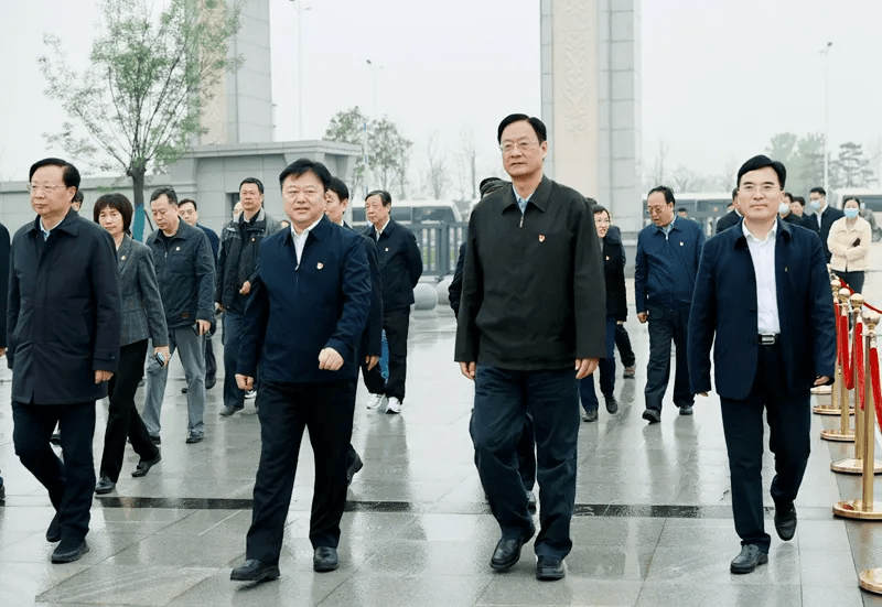 省政协领导和机关专委会领导干部到驻马店开展党史学习调研活动